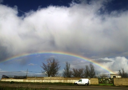 ARCO IRIS SOBRE EL CIELO DE ASPAP
