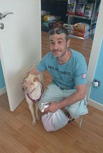 Rosquilla con su nueva familia