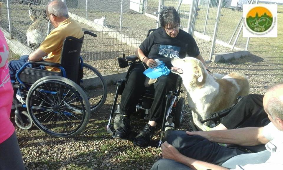 visita al refugio de ASDEM